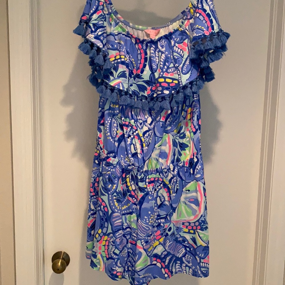 Lilly Pulitzer Strapless Romper